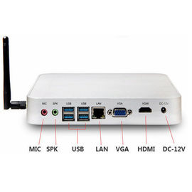 Mini PC Box Core I3 Reklama 4k Media Player Box Sieć Wi-Fi Biały kolor