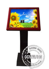 Czujnik dotykowy Full HD Kiosk Digital Signage, 19-calowe odtwarzacze reklamowe LCD