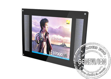 Panoramiczny 22-calowy ścienny wyświetlacz LCD do odtwarzacza wideo Audio Photo