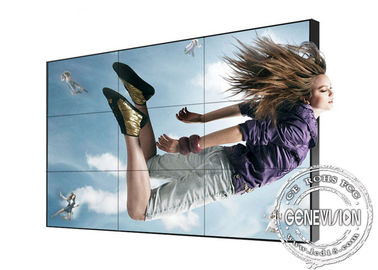 55 &quot;Wąska ramka Stwórz HD Wewnętrzny kontroler reklamowy na ścianie wideo LCD Digital Signage
