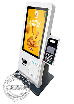 15,6-calowy stacjonarny kiosk restauracyjny Samoobsługowy terminal automatyzacji zamów płatność