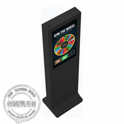 32-calowy kiosk z wyświetlaczem LCD, wolnostojący cyfrowy wyświetlacz zewnętrzny