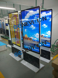 Lcd Kiosk Digital Signage Elastyczny poziomy wyświetlacz pionowy Obracany interaktywny baner
