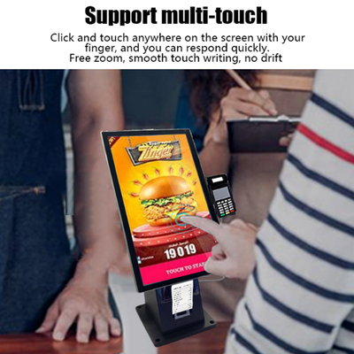 Restauracja 15,6-calowy ekran dotykowy obsługuje skanowanie NFC i drukarkę POS