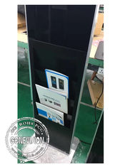 Stojak na książki o przekątnej 21,5 cala Kiosk z pilotem Android Digital Signage Full HD 1080p LCD Kiosk reklamowy