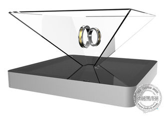19-calowy, 360-stopniowy wyświetlacz holograficzny 3d Reklama w pełnym kręgu