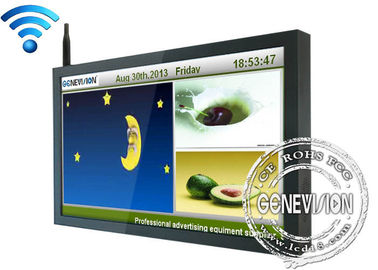 55-calowy hol Wifi Digital Signage, 1500/1 graczy LCD Reklama Gracze Wysoka jasność