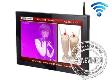 110 V - 240 V AC Reklama Wifi Wyświetlacze cyfrowe Signage z kartą formatu Sd