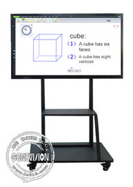 Sala konferencyjna Shool 86 cali 3840 * 2160 4K Elektroniczny interaktywny ekran dotykowy na podczerwień Inteligentna tablica