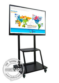 Sala konferencyjna Shool 86 cali 3840 * 2160 4K Elektroniczny interaktywny ekran dotykowy na podczerwień Inteligentna tablica