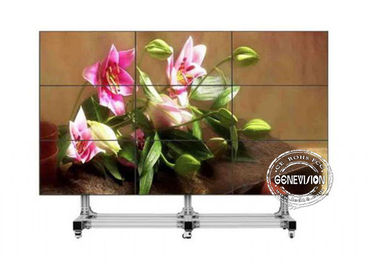 Super szeroki telewizor Ściana wideo Digital Signage / DID wąska ramka LCD 46 cali 65 cali 1,6 mm