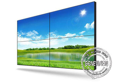 65-calowa ściana wideo Digital Signage 2X2 3,5 mm z wąską ramką Monitor LCD Kolorowy Full HD 1080p