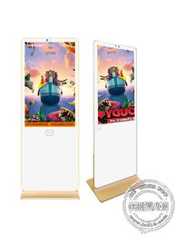 Standee Android bezprzewodowy kiosk Digital Signage Wyświetlacz LCD 1920 * 1080 Maksymalna rozdzielczość