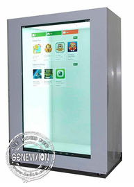 15-calowy poziomy i pionowy monitor z przezroczystym wyświetlaczem, aktualizacja USB Transparent Digital Signage