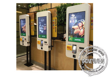 32-calowy ekran dotykowy 1080p Wifi Digital Signage Samoobsługowa maszyna do zamawiania kiosku płatniczego do fast foodów itp