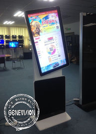 43-calowy obrotowy ekran dotykowy z inteligentnym obrotem Kiosk stojący na podłodze Digital Signage