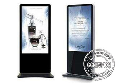 Wolnostojące cyfrowe oznakowanie o jasności 500 cd / m2, 42-calowy kiosk z ekranem dotykowym LCD