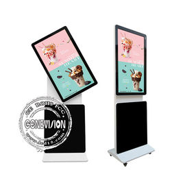 Obrotowy ekran dotykowy LCD Kiosk Wyświetlacz reklamowy 65 &amp;#39;&amp;#39; Wbudowane Wi-Fi na wystawę