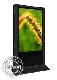 65-calowy ekran dotykowy Wodoodporny ekran LCD Digital Signage Kiosk totemowy z kamerą