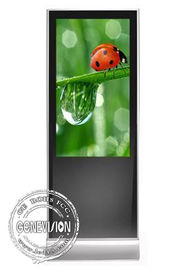 Stojący na podłodze kiosk Digital Signage Android Smart Media Player Sieciowy ekran dotykowy 3G 4G