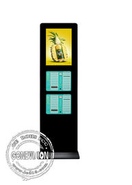 Power Bank Rental Station Ładowanie telefonu komórkowego Kiosk Lcd 43-calowa maszyna reklamowa