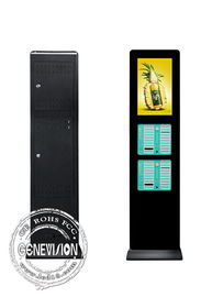 Power Bank Rental Station Ładowanie telefonu komórkowego Kiosk Lcd 43-calowa maszyna reklamowa