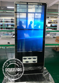 55-calowy komputer stacjonarny kiosk z ekranem dotykowym i inteligentnym telefonem komórkowym Bezprzewodowa stacja ładująca