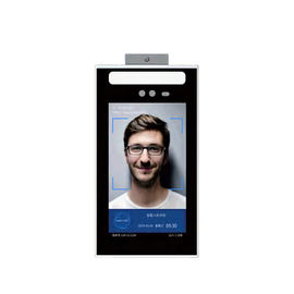 Biały panel Ips Digital Signage Ips z kamerą do wykrywania temperatury i rozpoznawania twarzy