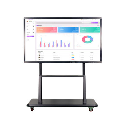 10 punktów dotykowych 55-calowy, interaktywny monitor 4K Smart Board z płaskim ekranem