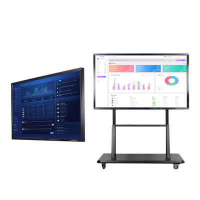 10 punktów dotykowych 55-calowy, interaktywny monitor 4K Smart Board z płaskim ekranem