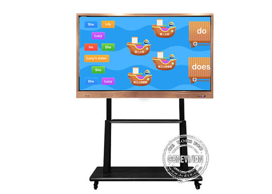 75-calowy ekran dotykowy Smart Board z podwójnym systemem Tablica interaktywna na podczerwień