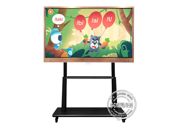 75-calowy ekran dotykowy Smart Board z podwójnym systemem Tablica interaktywna na podczerwień