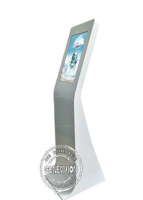 Pure White Special Shape 27-calowy ekran dotykowy I5 PCAP Kiosk z aparatem do rozpoznawania twarzy