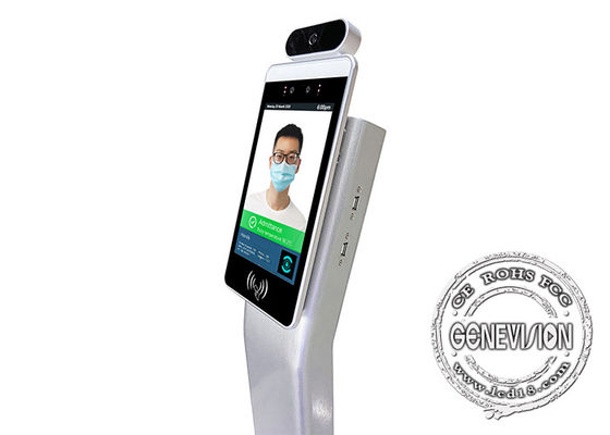8-calowy skaner kodów zdrowotnych UE AI Camera Smart Pass Ekran LCD z czujnikiem temperatury