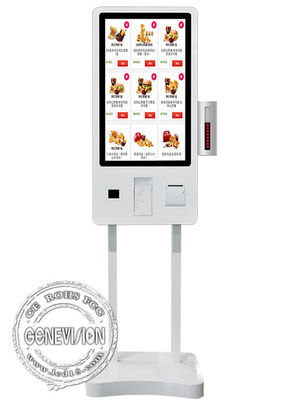 32-calowy pojemnościowy ekran dotykowy Fast Food Self Service Kiosk z systemem Call Pager