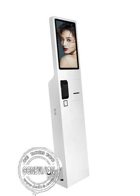 21,5-calowy pojemnościowy dotykowy samoobsługowy kiosk biletowy POS Machine