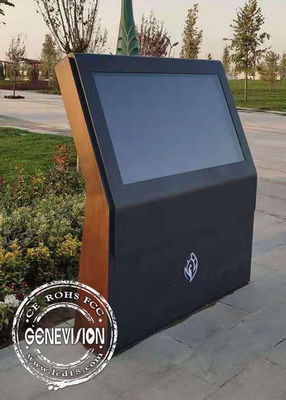 55-calowy ekran dotykowy przeciw wandalizmowi Zewnętrzny kiosk z oznakowaniem cyfrowym