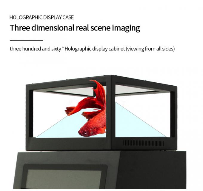 Ekran dotykowy Windows 10 AIO Holograficzny wyświetlacz 3D 360 stopni