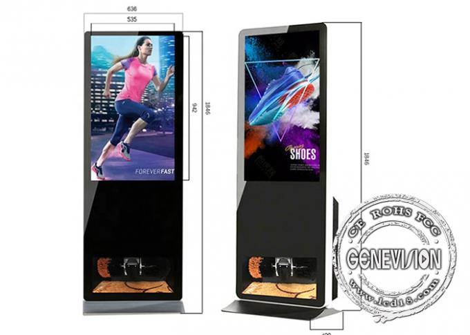 55-calowa polerka do butów Android LCD Kiosk reklamowy Digital Signage Totem