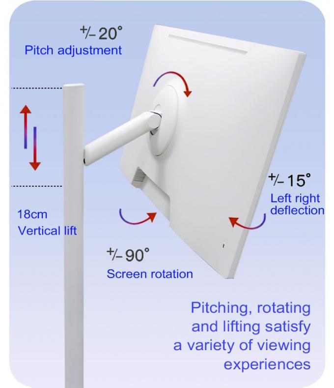 24" 27" 32" Przenośny inteligentny ekran Android 11 OS 4GB 64GB Rolowany inteligentny ekran dotykowy z akumulatorem 3