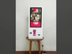 24-calowy recepcjonista hotelowy Check In Out Samosłużyciel z wyposażeniem do płatności