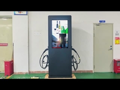 OCPP 1.6 Protokół 43calowy zewnętrzny IP65 wodoodporny Android Kiosk LCD z ładowarkami elektrycznymi