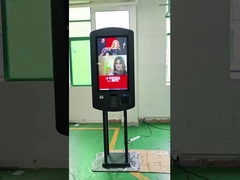32-calowy kiosk płatniczy samoobsługowy QSR z dwustronnym wyświetlaczem, z chipsetem Nvidia GeForce RTX 4060 i podświetlaną skrzynią LED