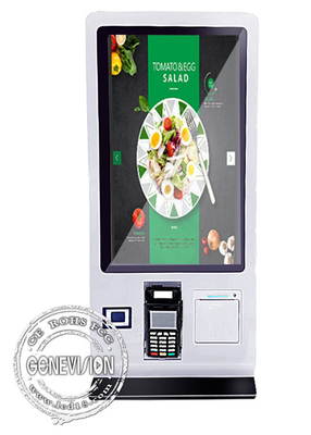 24-calowy ekran dotykowy z ekranem dotykowym restauracyjnym Samoobsługowy kiosk z POS