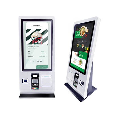 23,6-calowy samoobsługowy kiosk płatniczy z ekranem dotykowym z RK3399 2G RAM 16G ROM