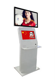Elektryczne wewnętrzne znaki LED Kiosk Digital Signage, podwójny ekran reklamowy LCD