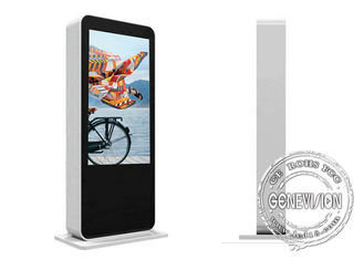 Odkryty podłogowy wodoodporny odtwarzacz 3G 3G Wifi LCD Reklama Digital Signage