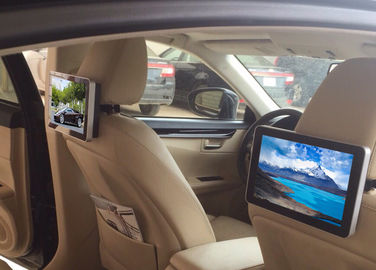10,1 cala HD Dual Core Taxi Digital Signage, zagłówki samochodowe Cyfrowe ekrany reklamowe