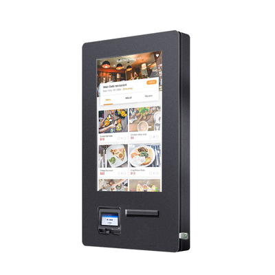 Cyfrowy kiosk samoobsługowy o wysokiej reakcji na zewnętrzny hotel restauracyjny