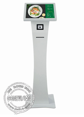 Wolnostojący kiosk samoobsługowy 21,5 z ekranem dotykowym i drukarką termiczną